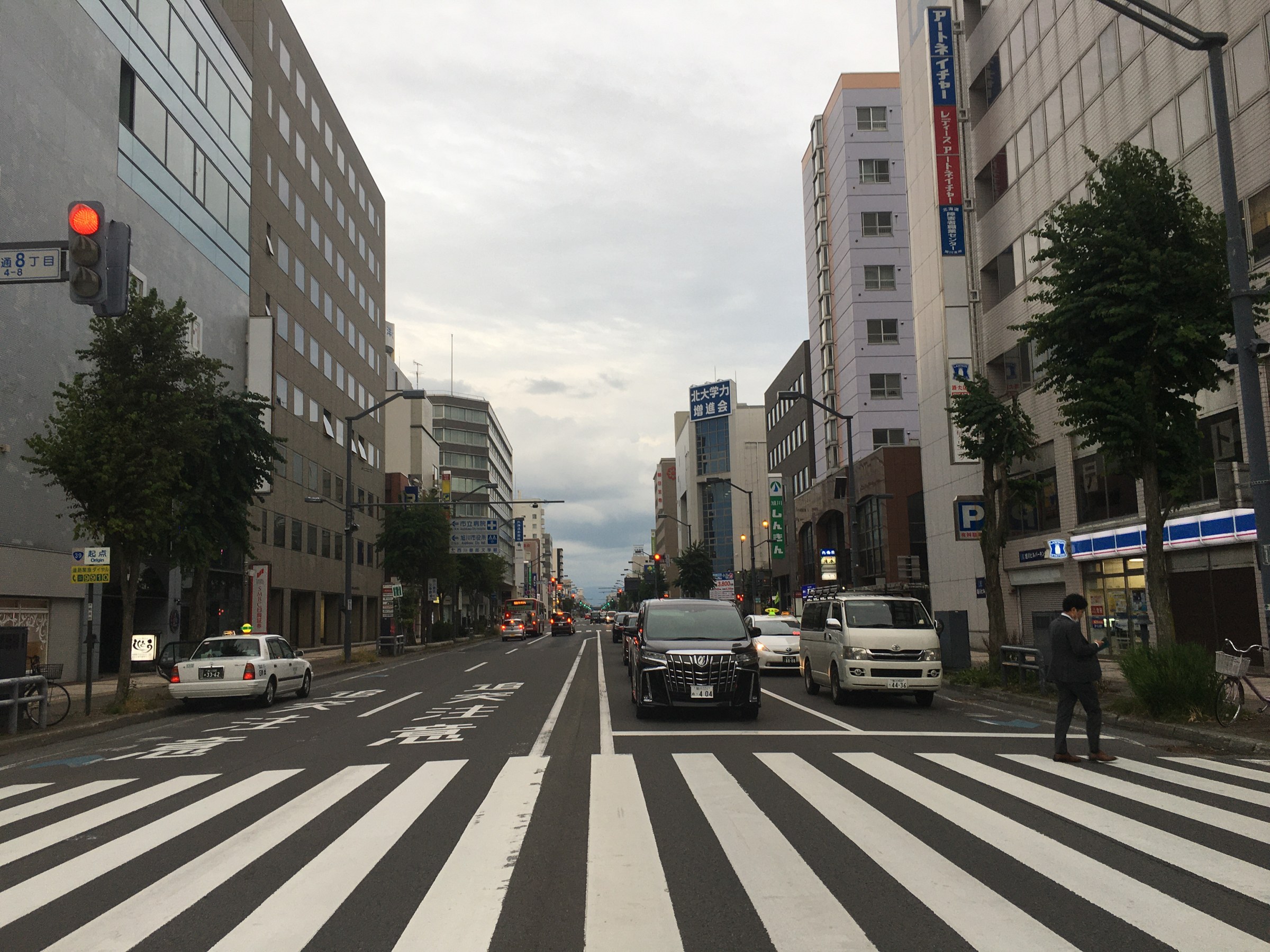 旭川市の街並み